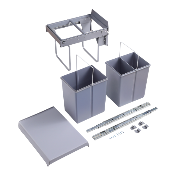 KS2313_1 WASTE BIN - 20L + 20L (KS2313)
