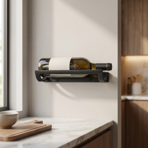 Wine Bottle Rack 01 (Black)